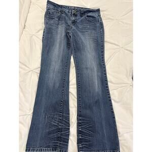 Bongo Acid-wash Vintage Jeans 11 Flirty Bootcut 80's 90's Y2K Grunge Western